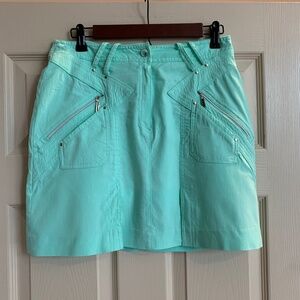 Jamie Sadock Green17 inch Golf Skort sz 4